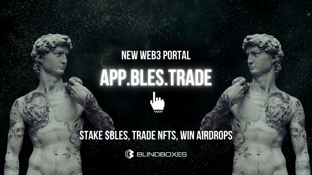 A New App Landing Page: app.bles.trade