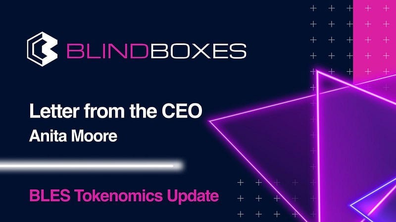 Letter from the CEO — BLES Tokenomics Update