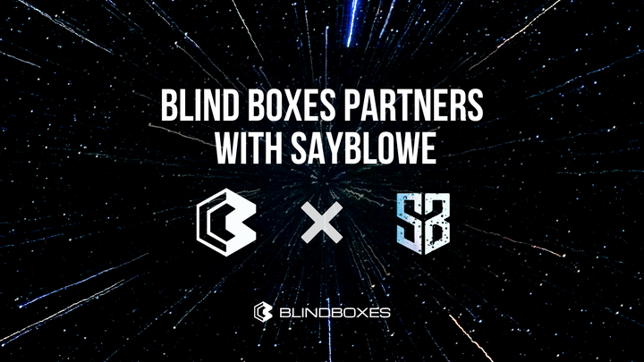 Blind Boxes Partners With sayBLOWE
